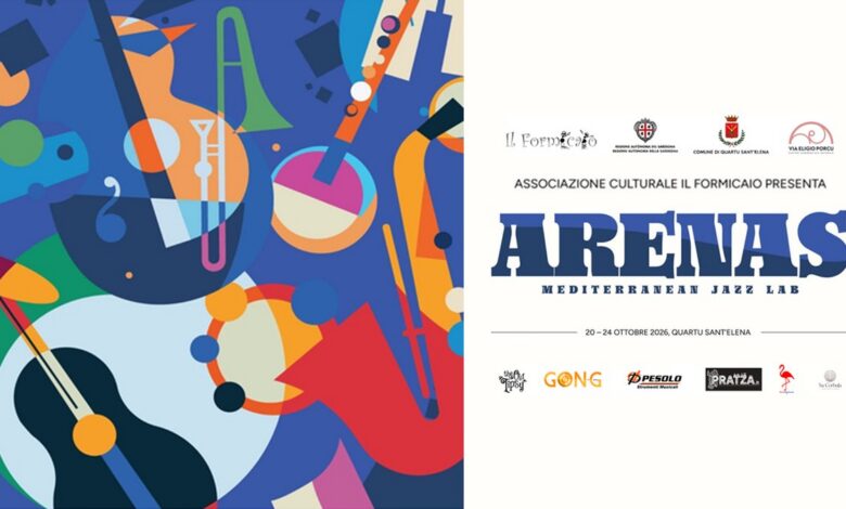 Arenas - Mediterranean Jazz Lab, 20-24 ottobre 2026, Quartu Sant'Elena