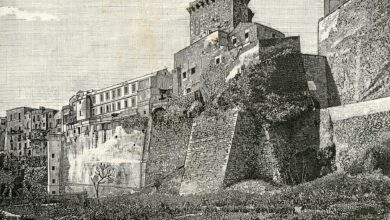 Panorama di Cagliari, quartiere Castello