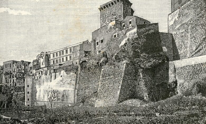 Panorama di Cagliari, quartiere Castello