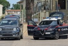 Pattuglia dei Carabinieri sul luogo dell'intervento