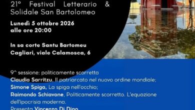 Locandina della 9ª sessione del Festival Letterario & Solidale San Bartolomeo