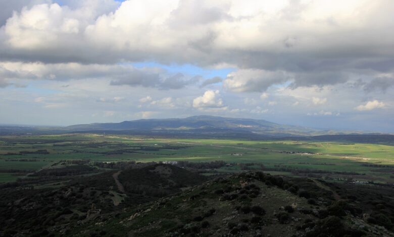 Paesaggio della Marmilla, Sardegna centrale