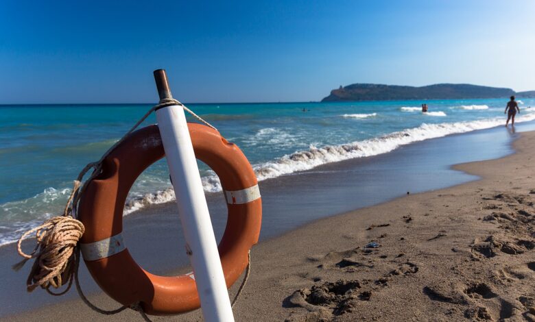 La spiaggia del Poetto a Cagliari
