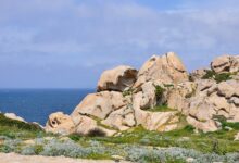 Capo Testa, in Gallura, Sardegna