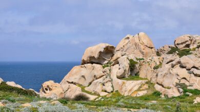 Capo Testa, in Gallura, Sardegna
