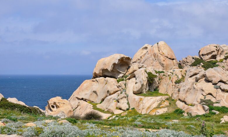 Capo Testa, in Gallura, Sardegna