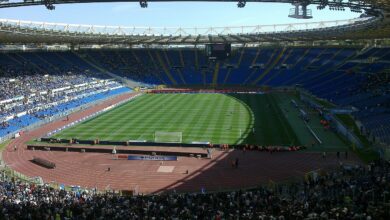 Veduta dello Stadio Olimpico di Roma con gli spalti pieni (immagine di repertorio)