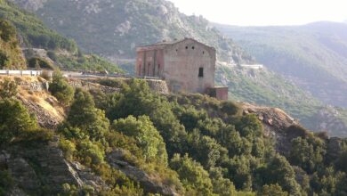 Paesaggio nei pressi di Urzulei, Ogliastra