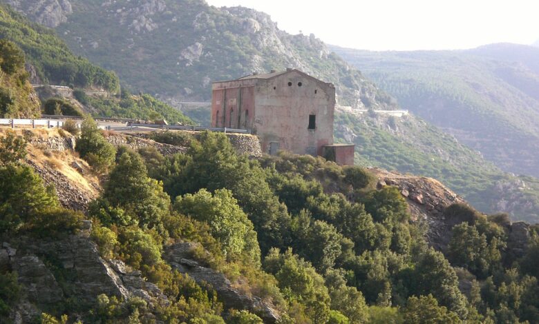 Paesaggio nei pressi di Urzulei, Ogliastra