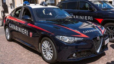 Auto dei Carabinieri del Nucleo Operativo Radiomobile