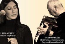 Il mezzosoprano Laura Fresi e il musicista Sandro Fresi, protagonisti del concerto Dialoghi Sonori a Olbia