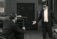 Una scena di Fantômas di Louis Feuillade (1913)
