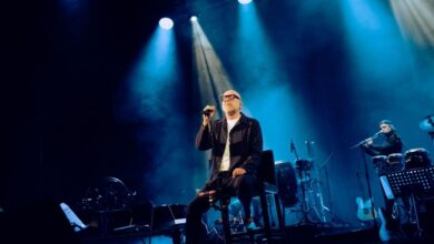 Mario Biondi in concerto sul palco