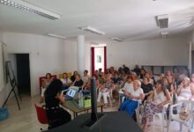 Una lezione alla Scuola Civica di Musica di Oristano