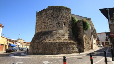 La Torre di Portixedda, parte delle mura medievali di Oristano