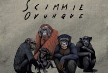 Copertina dell'album “Scimmie ovunque” di Paolo Jannacci