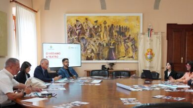La presentazione della stagione di prosa 2026-2027 del Teatro Garau a Palazzo Campus Colonna, Oristano
