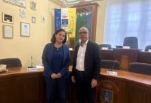 Incontro nella sala consiliare del Comune di Arborea