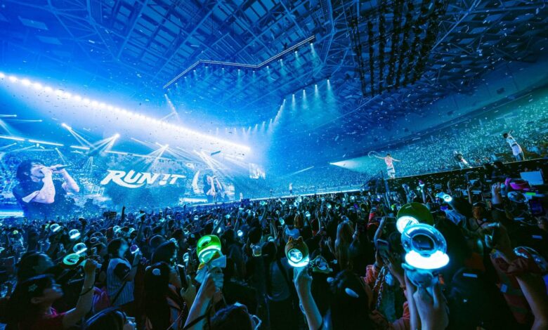 Stray Kids World Tour RUN IT - il pubblico durante il concerto