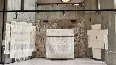 Le opere tessili di Maria Grazia Medda esposte alla Cittadella dei Musei di Cagliari