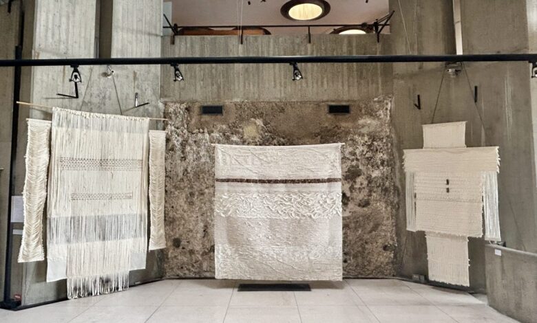 Le opere tessili di Maria Grazia Medda esposte alla Cittadella dei Musei di Cagliari